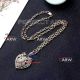 Perfect Replica Cartier Tiger Head Necklace - Rose Gold With Diamonds (5)_th.jpg